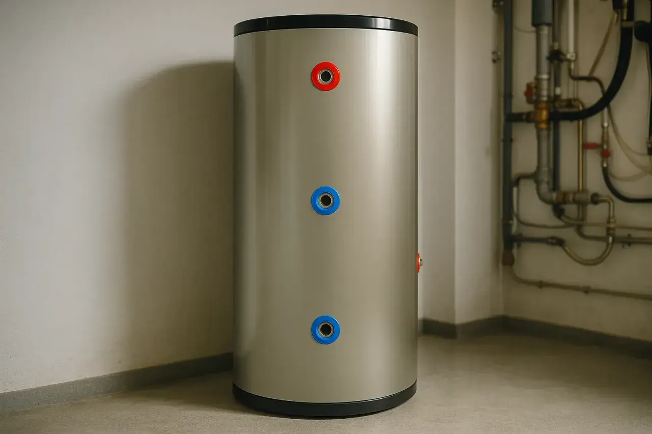 Duży zasobnik buforowy, kluczowy element instalacji pompy ciepła. Czy warto go mieć?